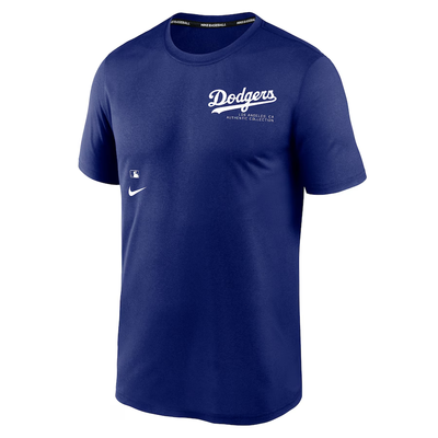 LOS ANGELES DODGERS MLB T-SHIRT AUTHENTIC COLLECTION BLUE