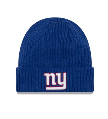 NEW YORK GIANTS NFL CUFF KNIT HAT CORE CLASSIC BLUE