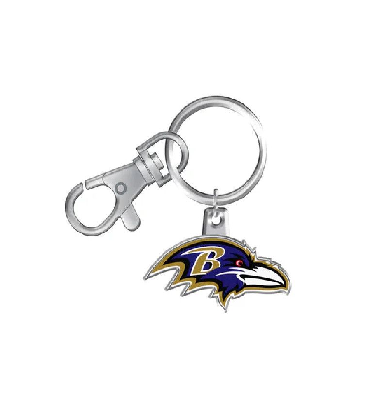 BALTIMORE RAVENS NFL KEYCHAIN