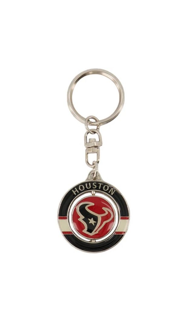 HOUSTON TEXANS NFL SPINNER KEYCHAIN