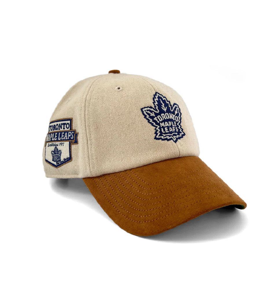 TORONTO MAPLE LEAFS NHL CAP 47&#39; CLEAN UP RAFTER BEIGE