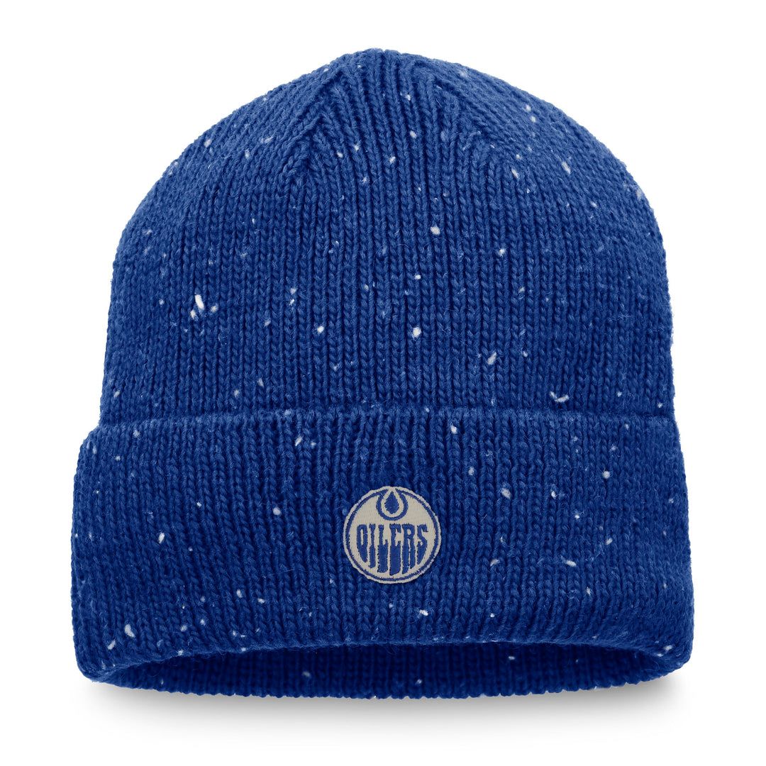 EDMONTON OILERS NHL CUFF KNIT HAT ROYAL