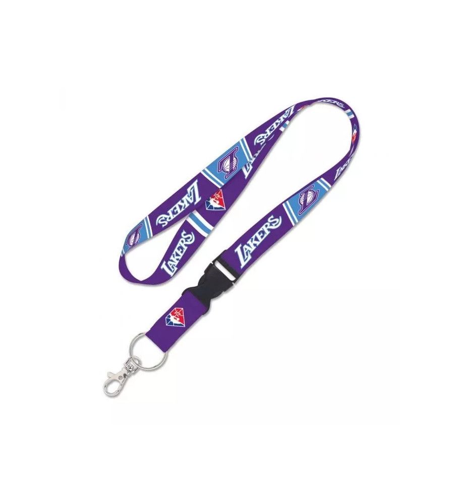 LOS ANGELES LAKERS NBA CITY EDITION LANYARD
