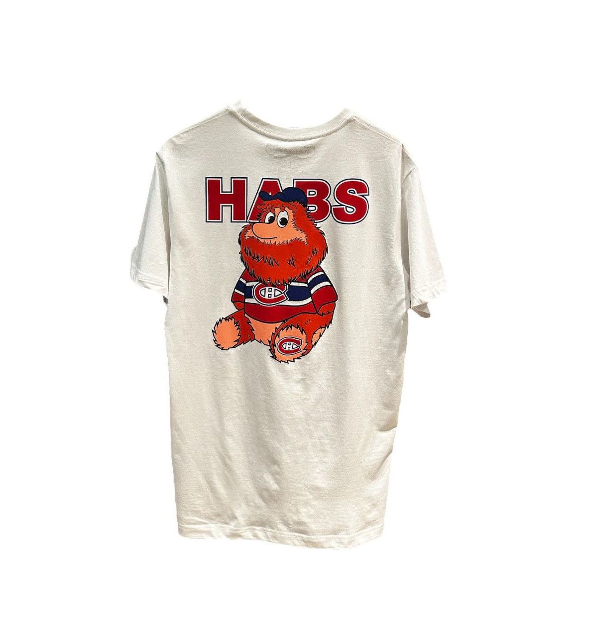 MONTREAL CANADIENS NHL TSHIRT PLUSH DOLL WHITE