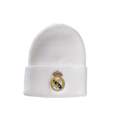 REAL MADRID SOCCER BEANIE 23/24 WHITE YOUTH