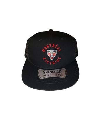 MONTREAL VICTOIRE PWHL CAP SNAPBACK WITH MESH BLACK