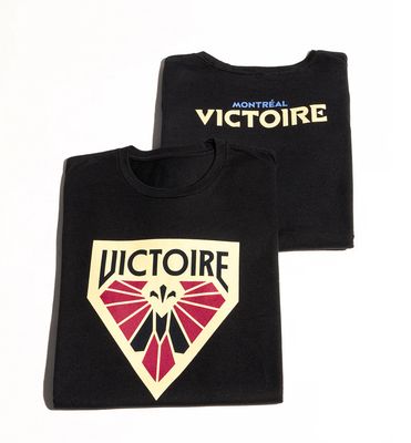 MONTREAL VICTOIRE PWHL TSHIRT BLACK