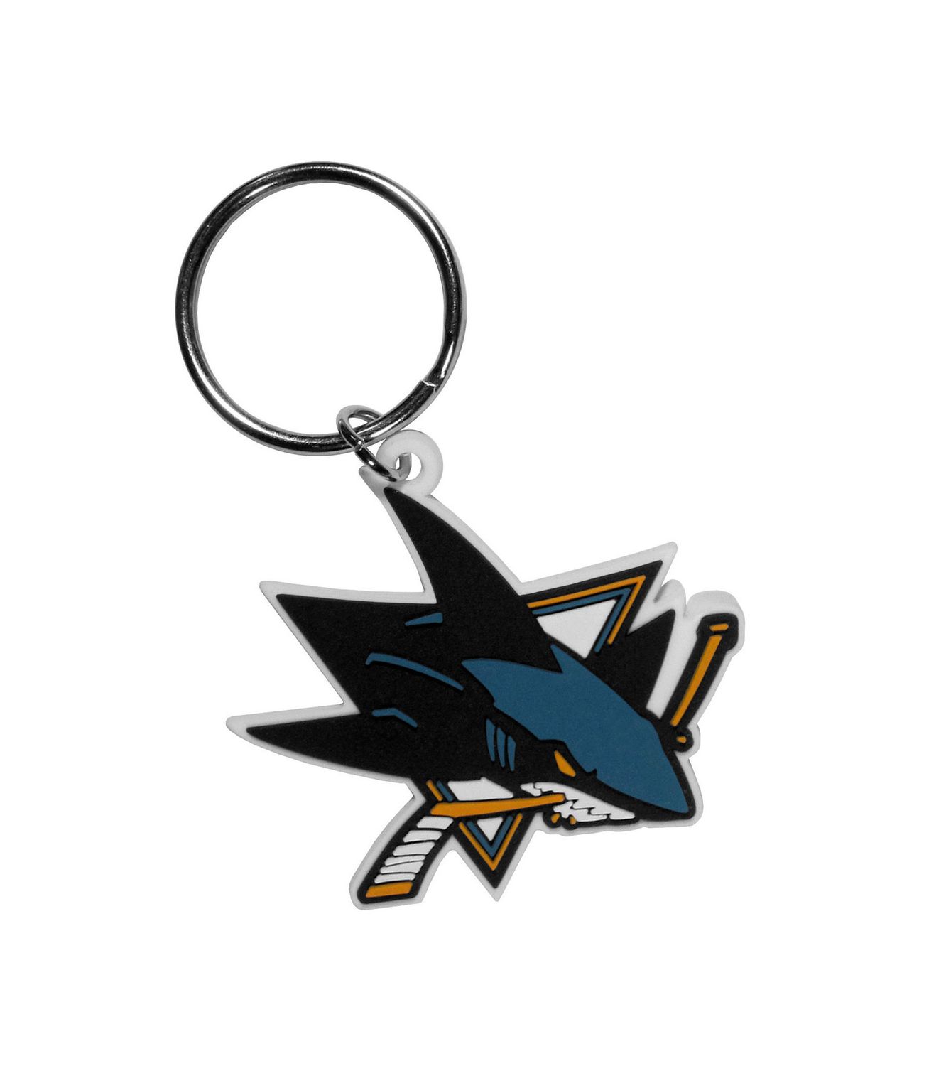 SAN JOSE SHARKS NHL KEYCHAIN