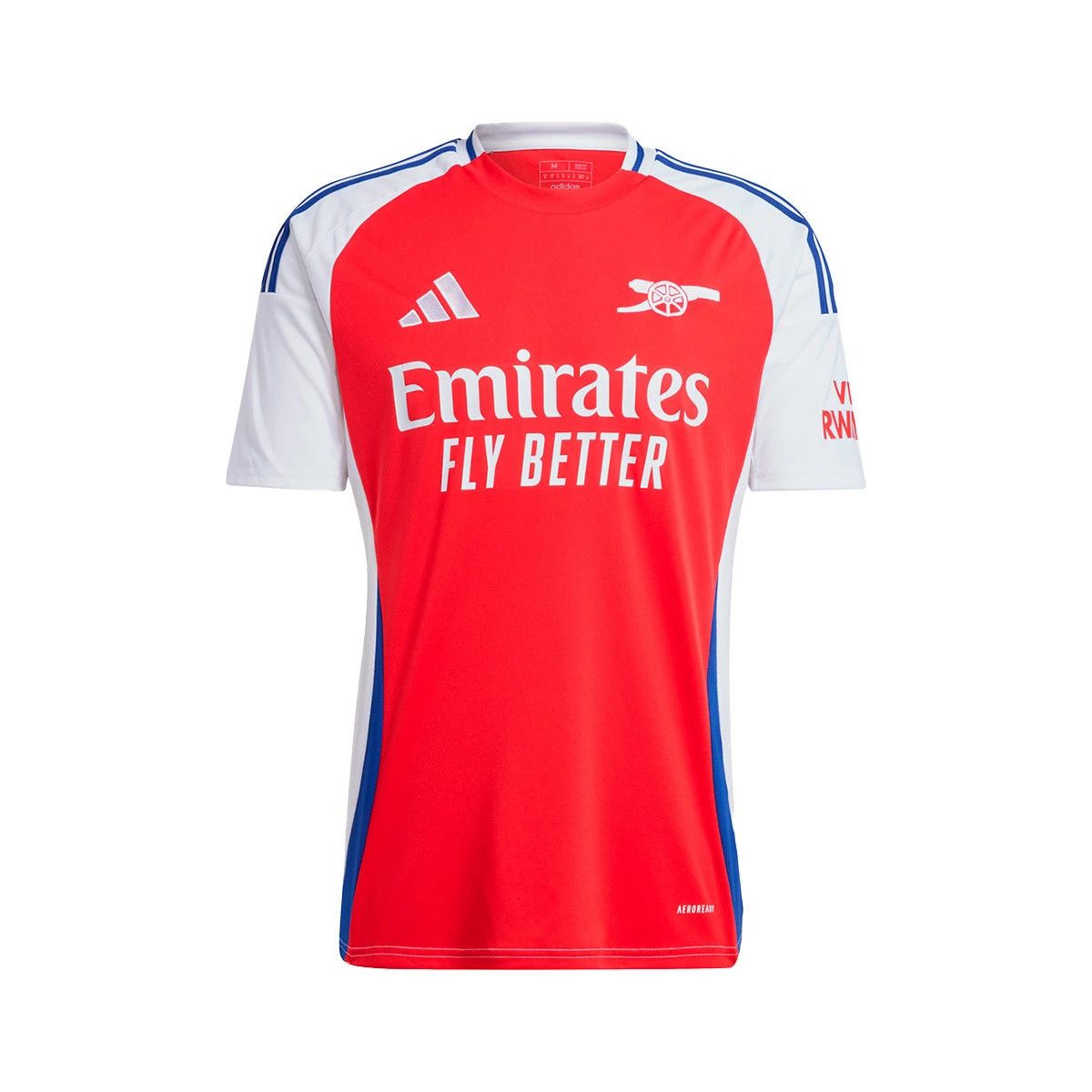 ARSENAL FC SOCCER JERSEY REPLICA HOME 24/25 RED-WHITE, Size: S
