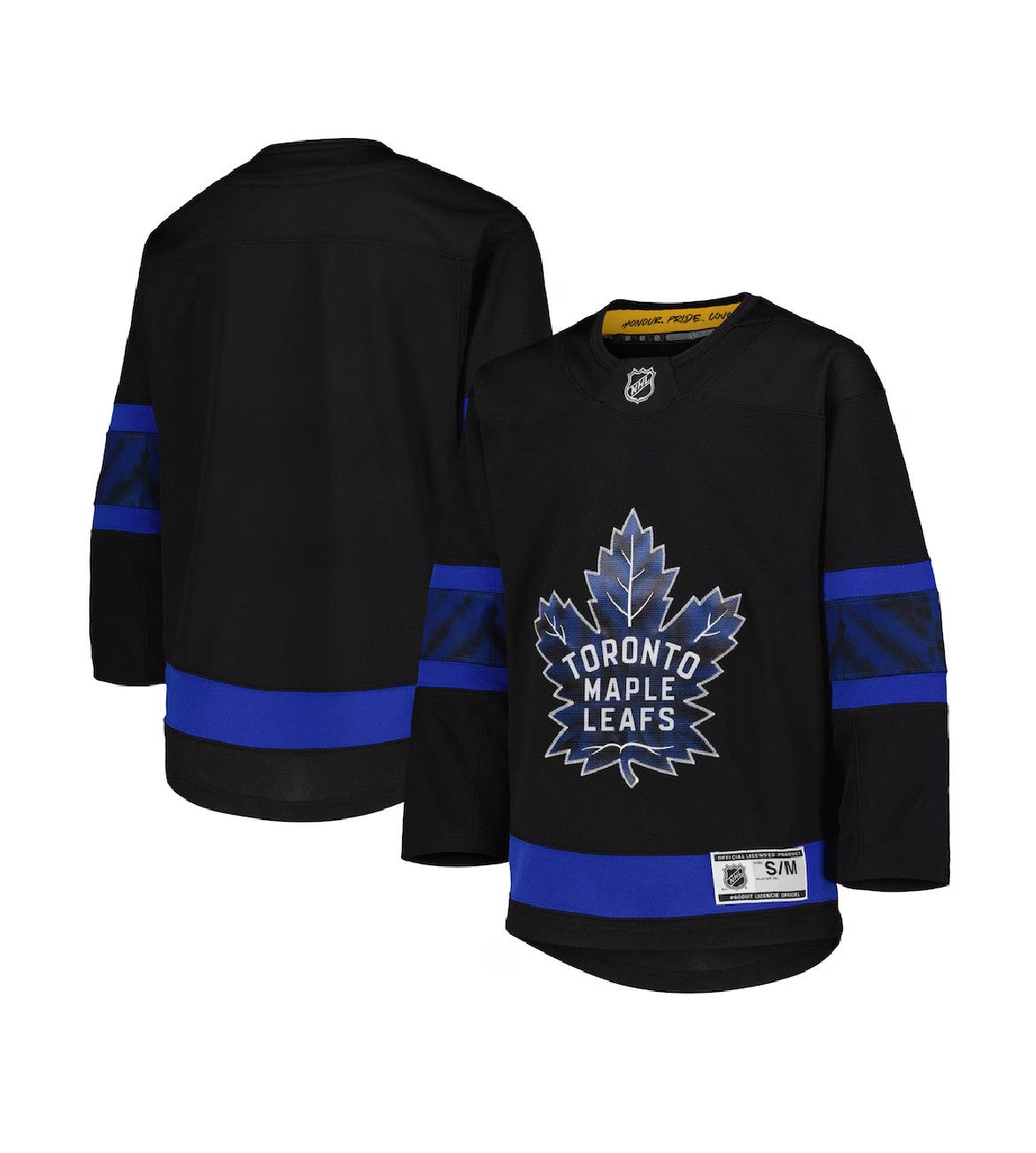 TORONTO MAPLE LEAFS x DREW HOUSE NHL JERSEY ALTERNATE REVERSIBLE BLACK YOUTH