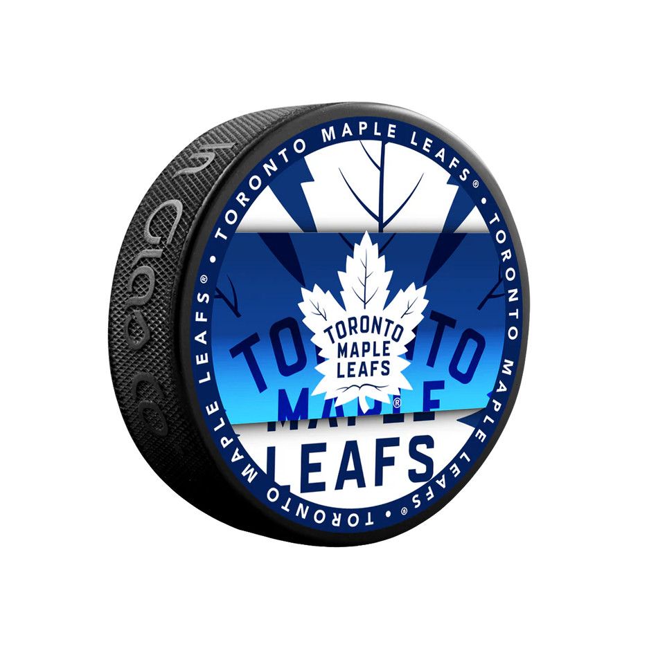 TORONTO MAPLE LEAFS NHL PUCK MEDALLION SOUVENIR