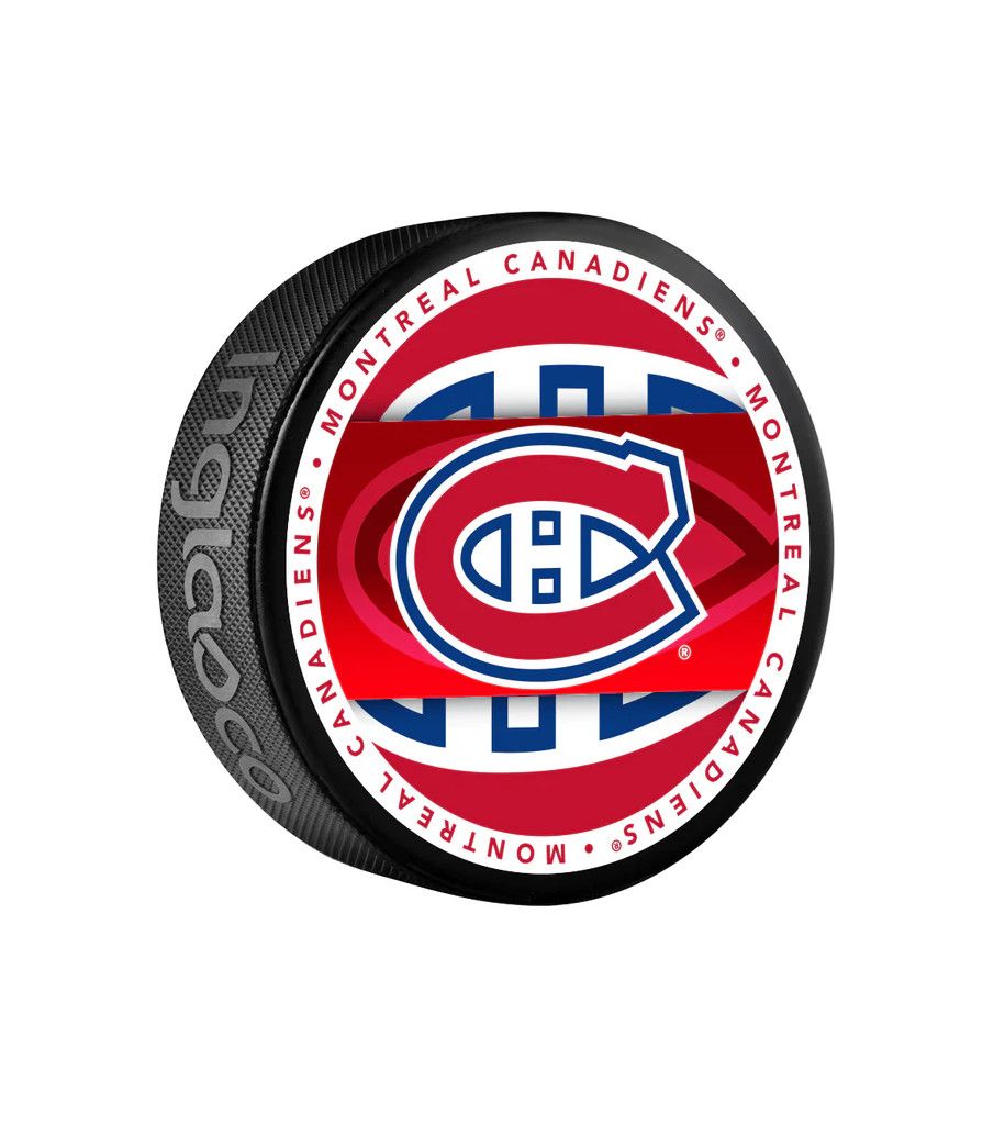 MONTREAL CANADIENS NHL PUCK MEDALLION SOUVENIR