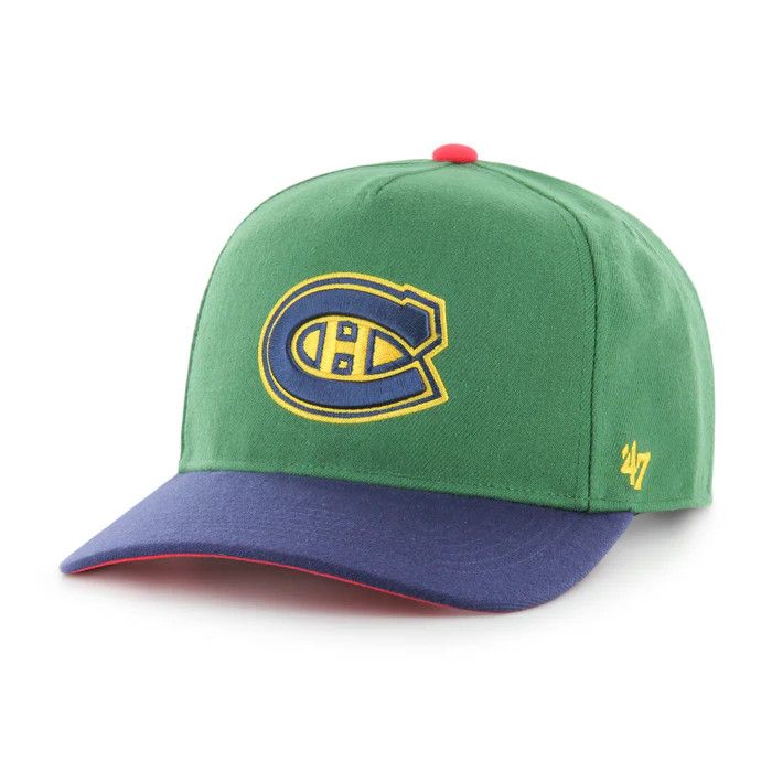 MONTREAL CANADIENS NHL CAP 47&#39; HITCH GREEN YACHT CLUB