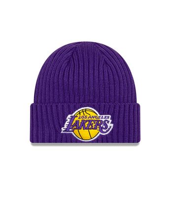 LOS ANGELES LAKERS NBA CUFF KNIT HAT CLASSIC CORE PURPLE