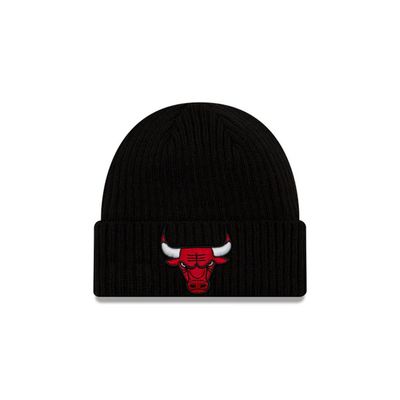 CHICAGO BULLS NBA CUFF KNIT HAT CLASSIC CORE BLACK 