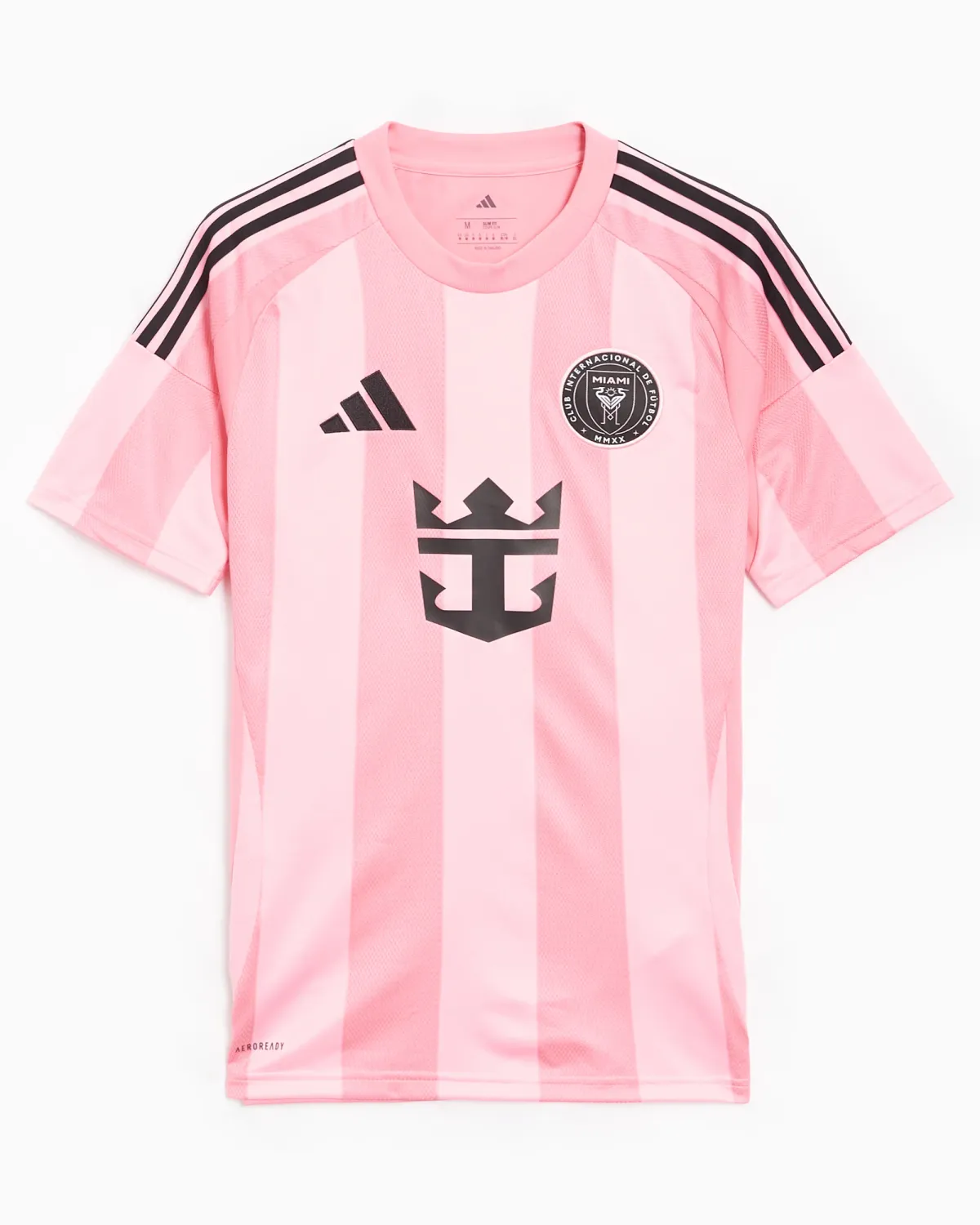 INTER MIAMI SOCCER JERSEY HOME STRIPPED 25-26 PINK