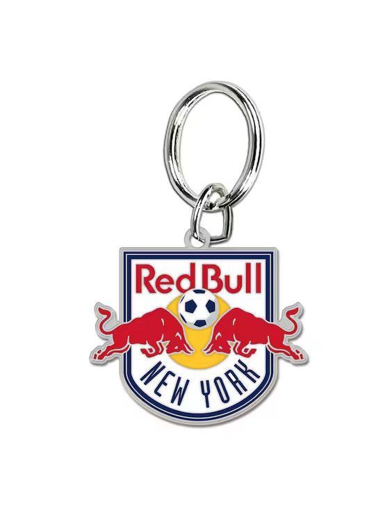 NEW YORK RED BULLS MLS SOCCER KEYCHAIN