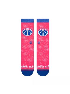 WASHINGTON WIZARDS NBA STANCE SOCKS PINK