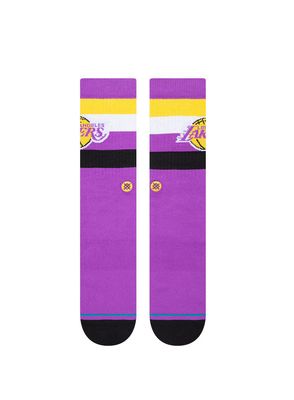 LOS ANGELES LAKERS NBA STANCE SOCKS PURPLE