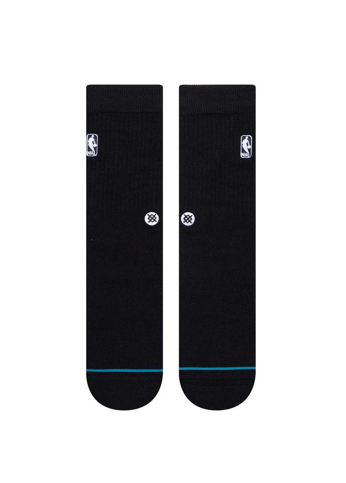 NBA LOGO STANCE SOCKS BLACK