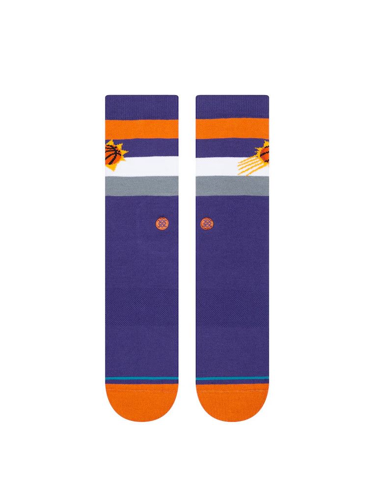 PHOENIX SUNS NBA STANCE SOCKS PURPLE