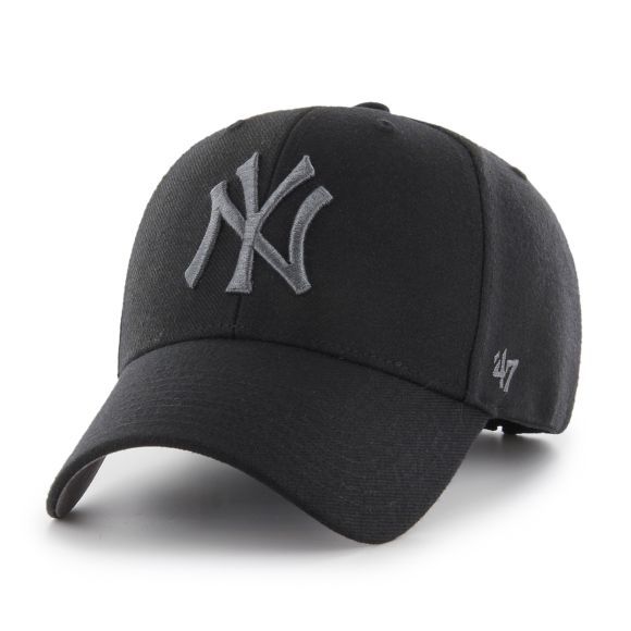 NEW YORK YANKEES MLB CAP BLACK MVP, Size: OS