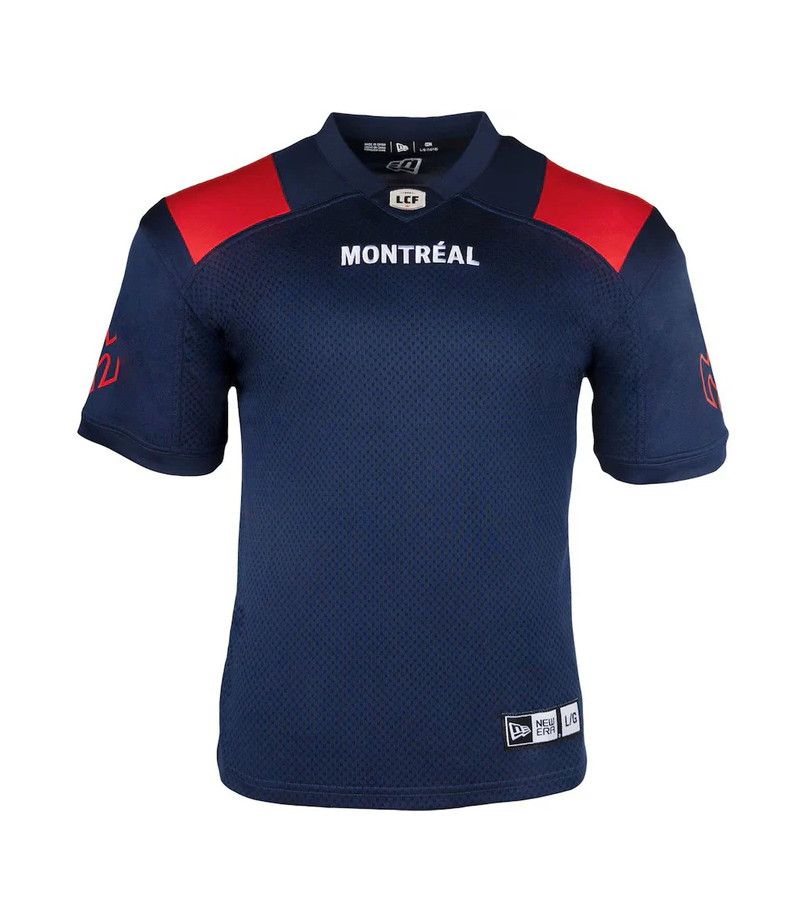 MONTREAL ALOUETTES CFL JERSEY REPLICA HOME 2023 NAVY 