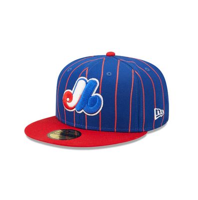 MONTREAL EXPOS MLB CAP 59FIFTY BIRDCAGE 