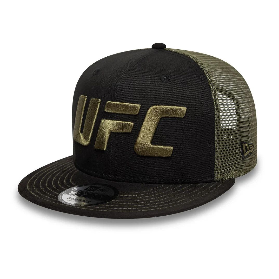 ULTIMATE FIGHTING MMA UFC SNAPBACK SUEDE BLACK, Size: OS