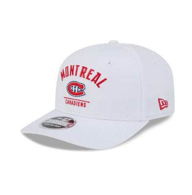 MONTREAL CANADIENS NHL CAP 9SEVENTY STRETCH SNAP  WHITE