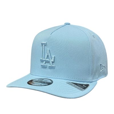 LOS ANGELES DODGERS MLB CAP A-FRAME SNAPBACK PRE-CURVED SKY BLUE