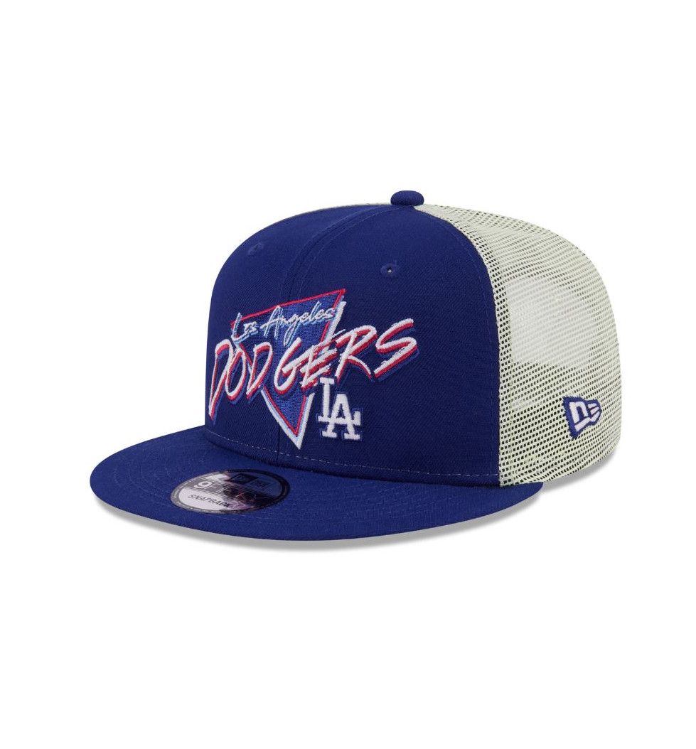 LOS ANGELES DODGERS MLB CAP 9FIFTY MESH NEON GLOW IN THE DARK ROYAL BLUE