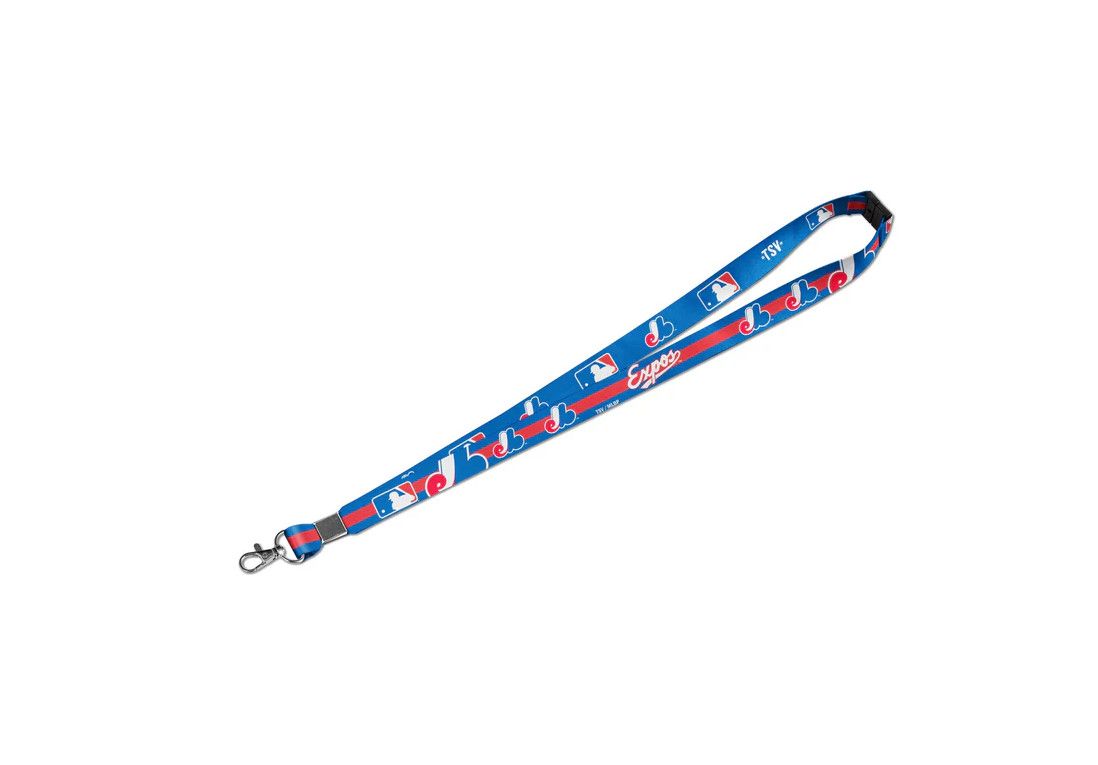 MONTREAL EXPOS MLB LANYARD BLUE 