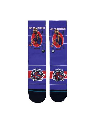 TORONTO RAPTORS NBA SOCKS STANCE CARTER RETRO BIGHEAD 