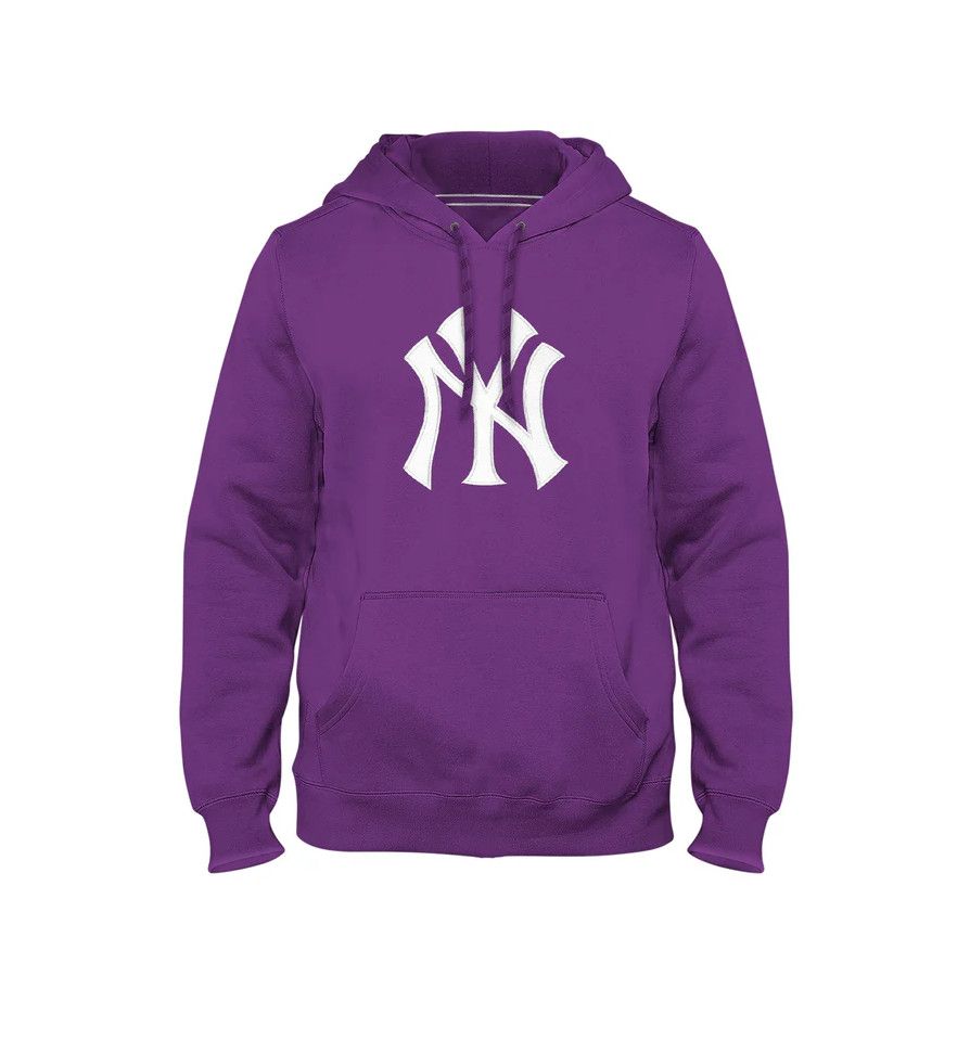 NEW YORK YANKEES MLB EXPRESS HOODIE PURPLE