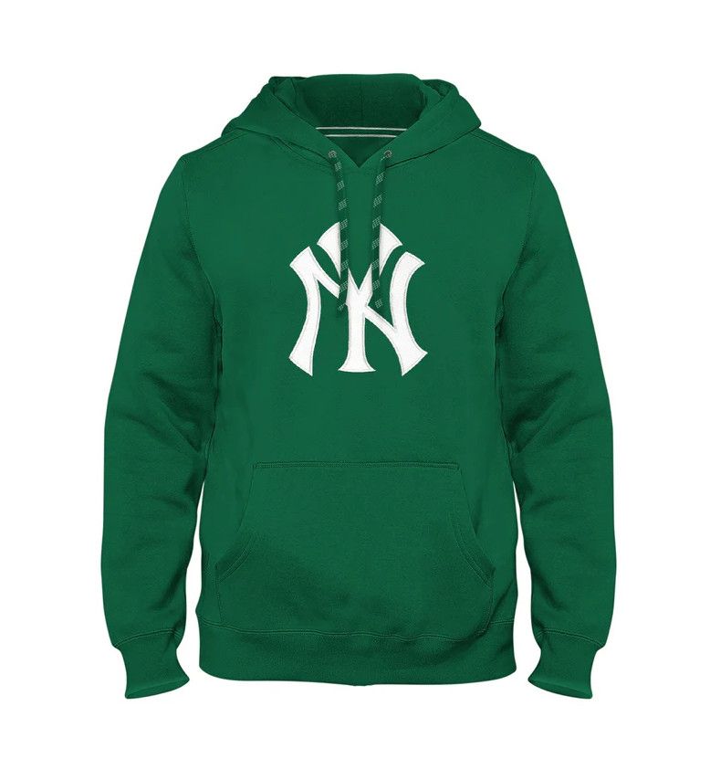 NEW YORK YANKEES MLB EXPRESS HOODIE GREEN 