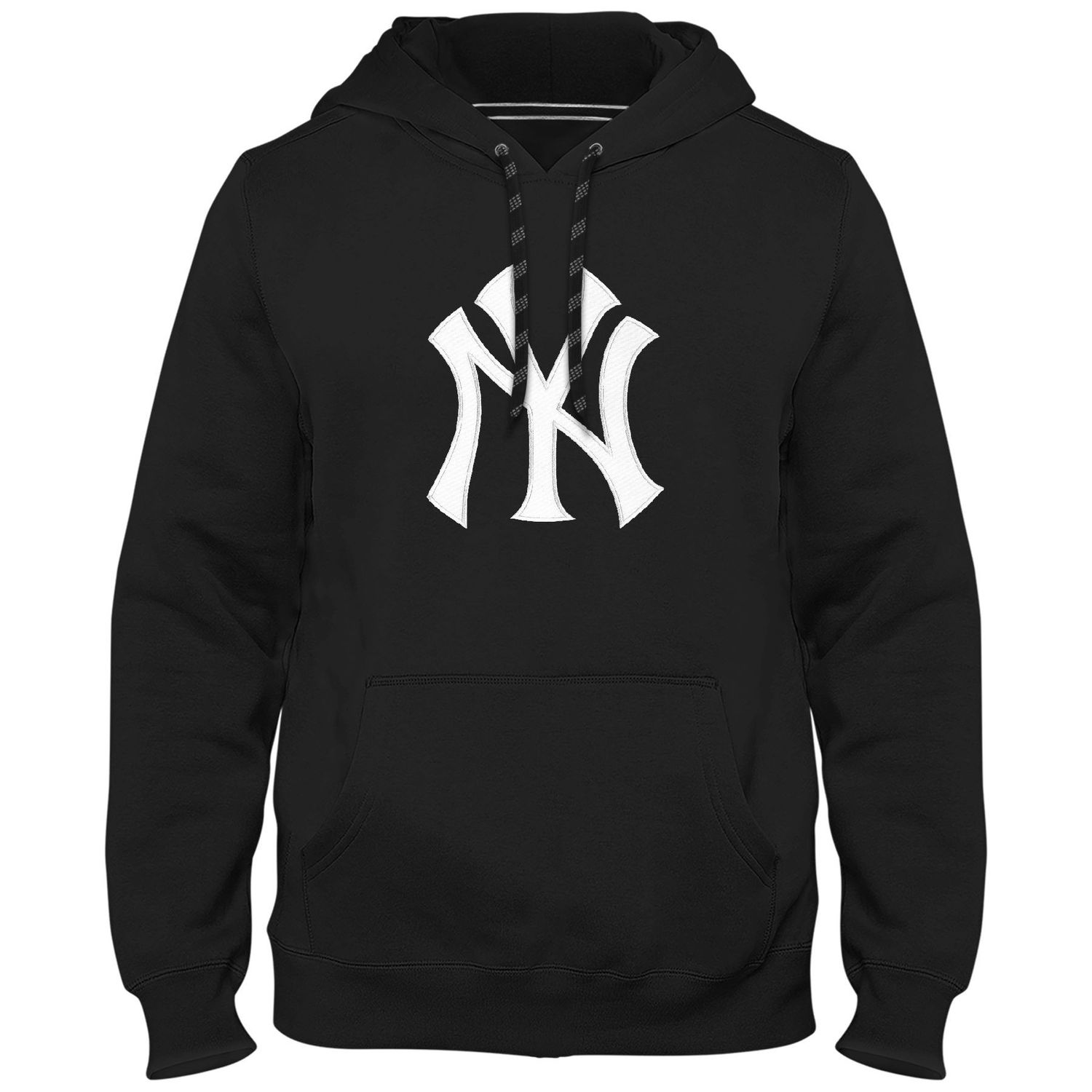 NEW YORK YANKEES MLB EXPRESS HOODIE BLACK-WHITE