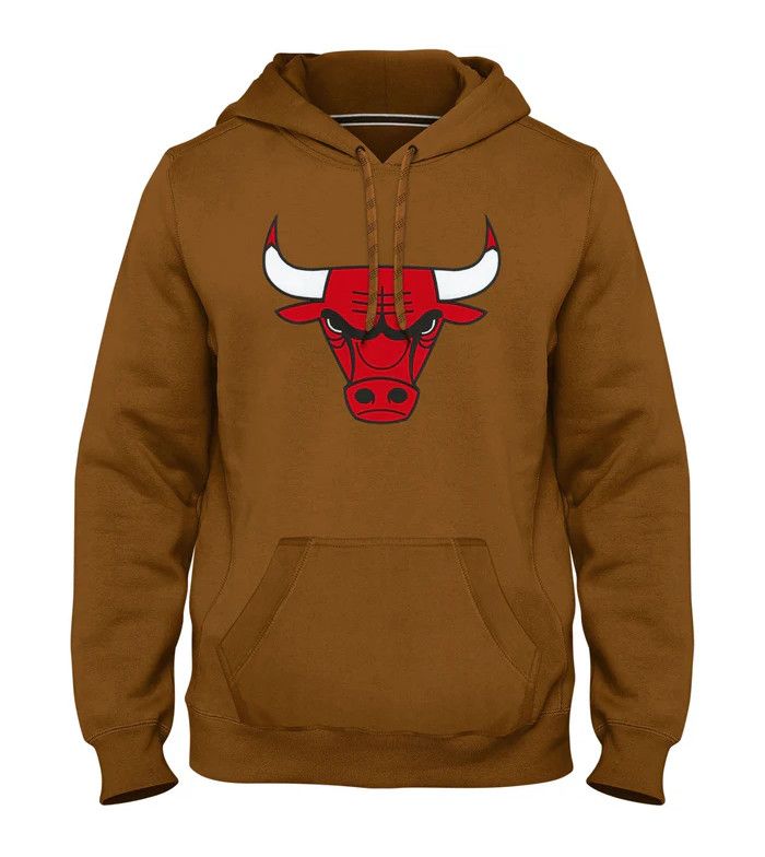 CHICAGO BULLS NBA  EXPRESS HOODIE TOBACCO