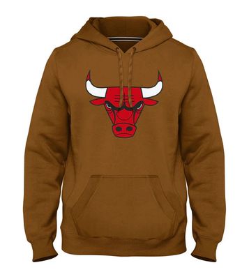 CHICAGO BULLS NBA  EXPRESS HOODIE TOBACCO
