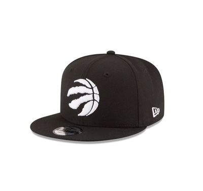 TORONTO RAPTORS NBA CAP 9FIFTY WHITE LOGO BLACK