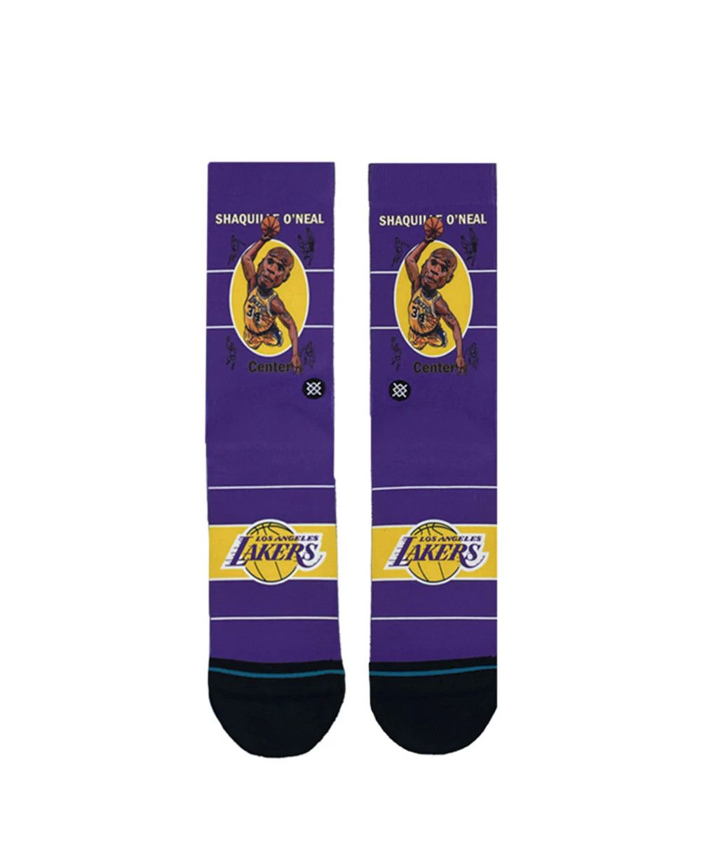 LOS ANGELES LAKERS NBA CHAUSSETTES STANCE SHAQ RETRO BIGHEAD