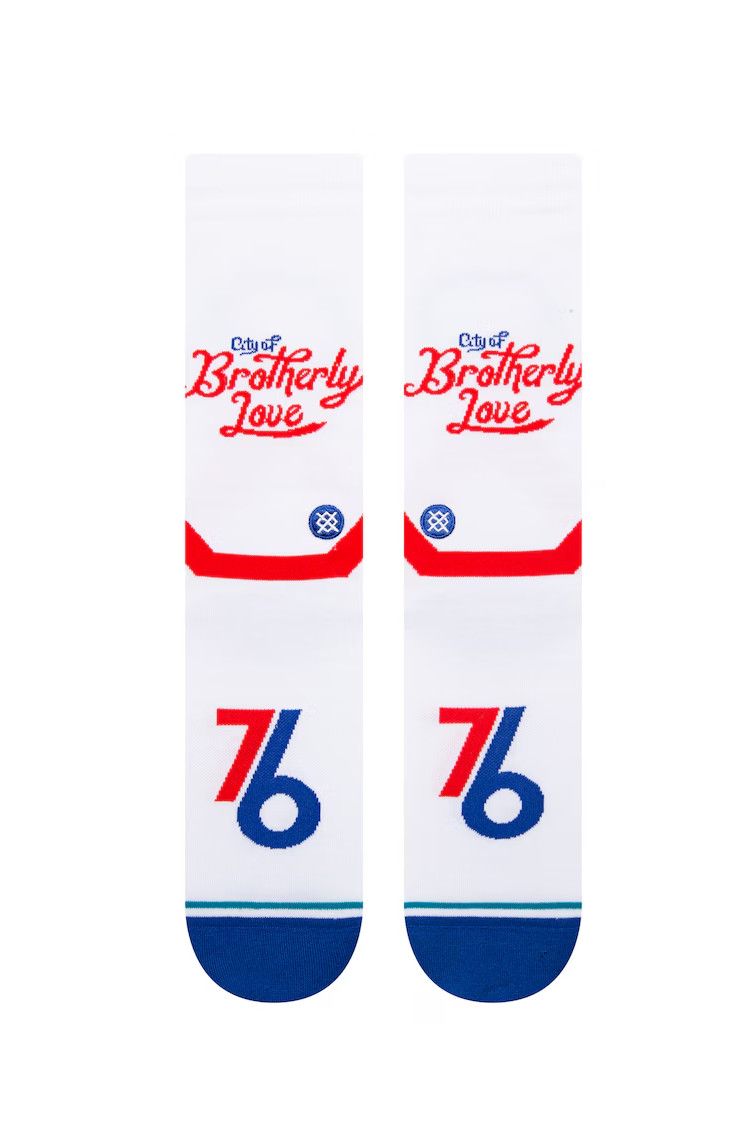 PHILADELPHIA 76ERS NBA STANCE CHAUSSETTES CITY EDITION 2022