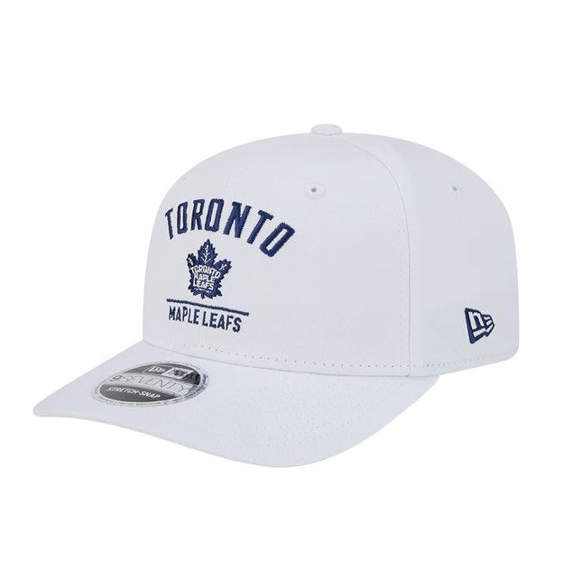 TORONTO MAPLES LEAFS  NHL CAP 9SEVENTY STRETCH SNAP WHITE