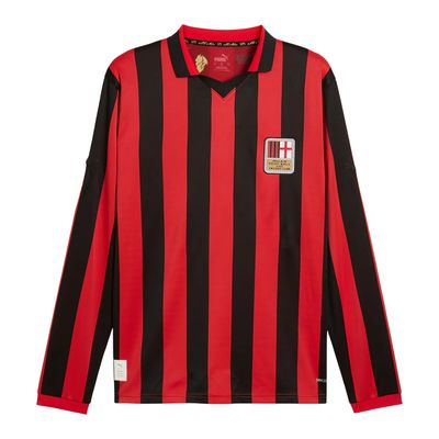 AC MILAN SOCCER JERSEY 125TH ANNIVERSARY AUTHENTIC LONG SLEEVES 24-25