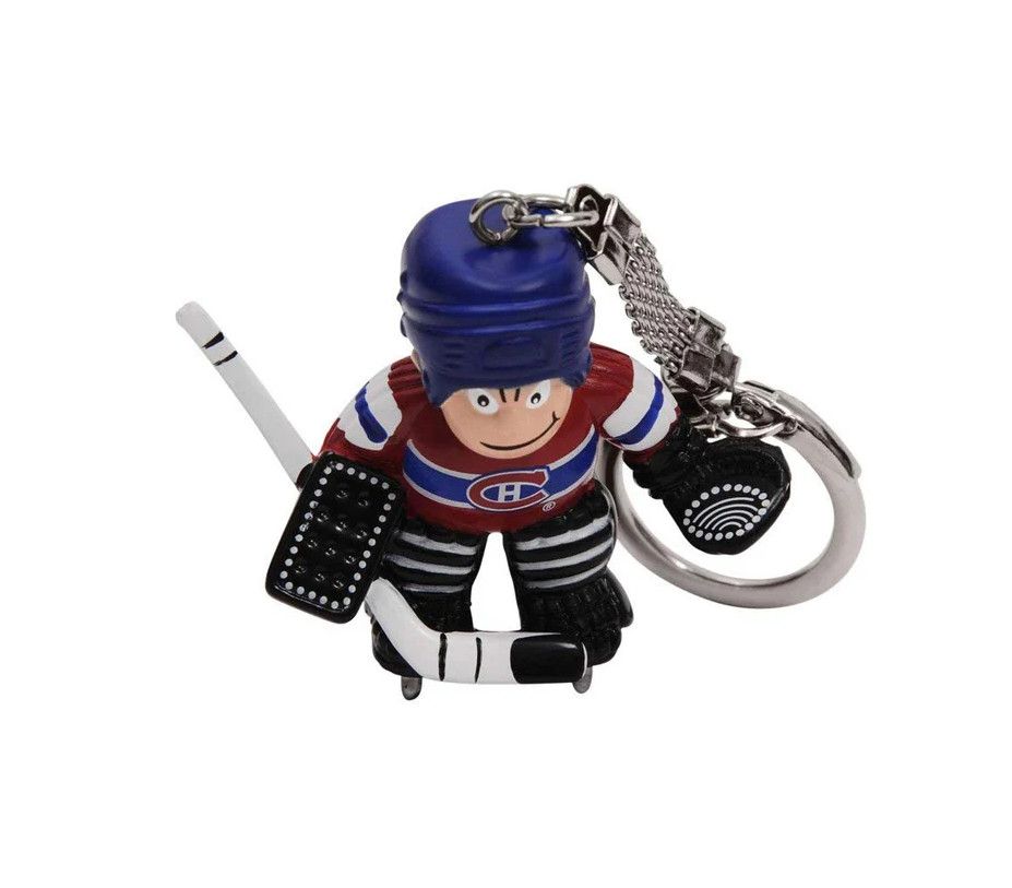 MONTREAL CANADIENS NHL GOALIE KEYCHAIN