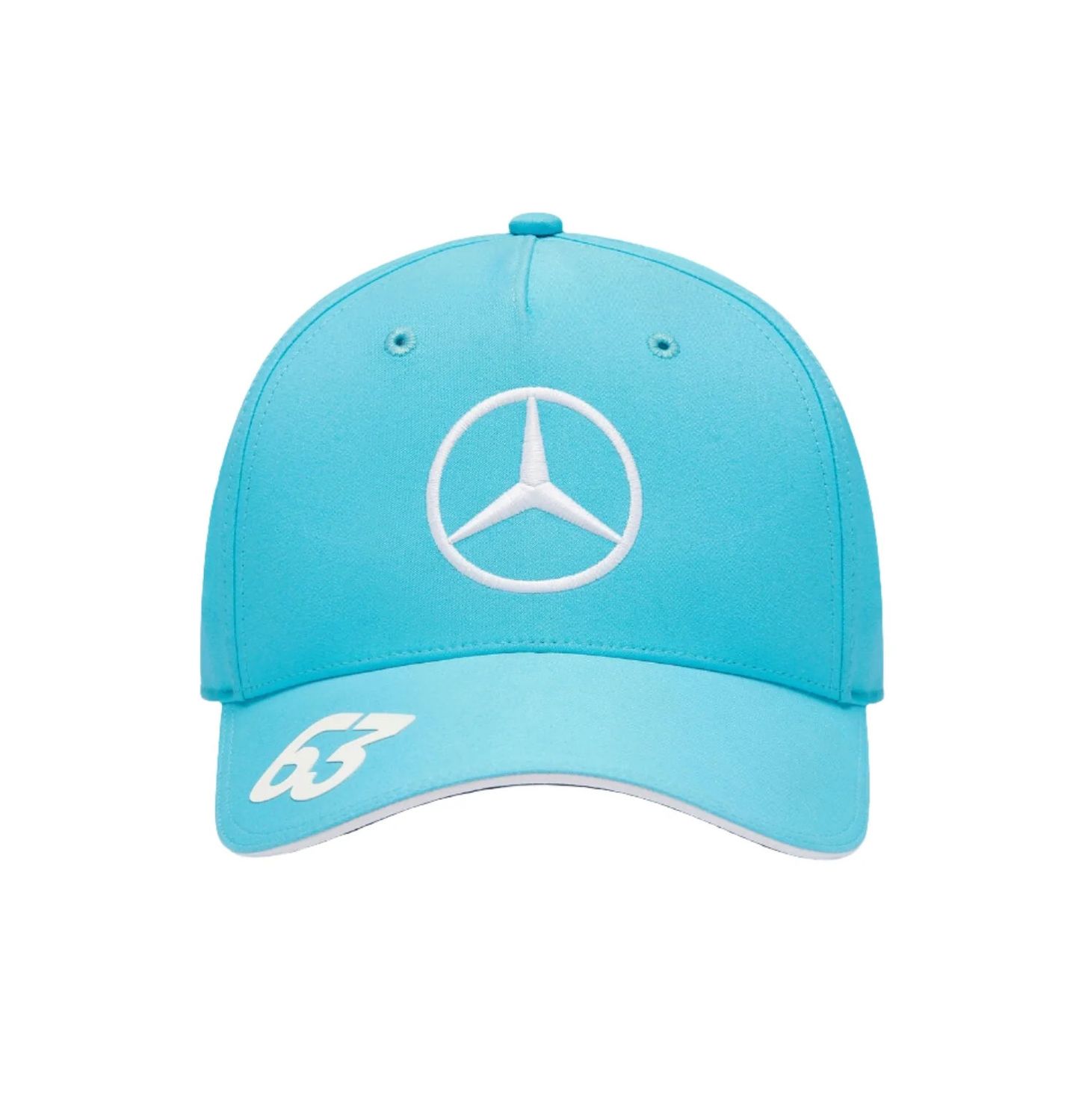 F1 MERCEDES AMG PETRONAS CAP ADJUSTABLE TEAM RUSSEL #63 BLUE KIDS