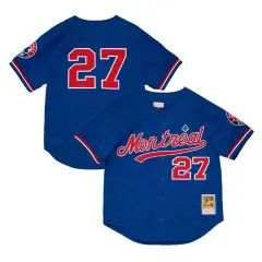 MONTREAL EXPOS MLB JERSEY 27 BLUE, Size: S