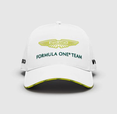 F1 ASTON MARTIN CAP ADJUSRABLE BY HUGO BOSS WHITE