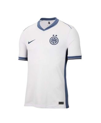 INTER MILAN SOCCER JERSEY REPLICA AWAY 24/25 WHITE/IRIS