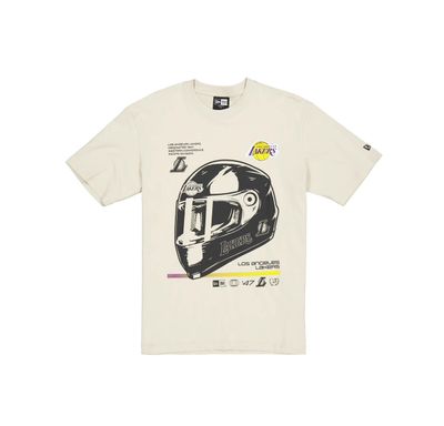 LOS ANGELES LAKERS NBA TSHIRT 1947 WESTERN CONFERENCE SPEED STONE BEIGE 